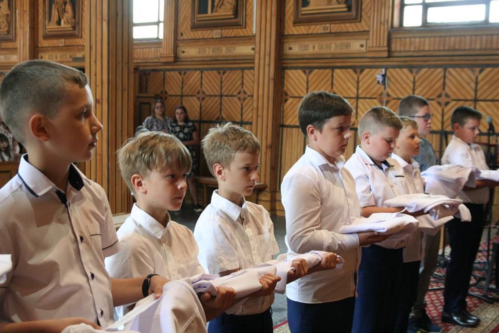 Przyjęcie ministrantów