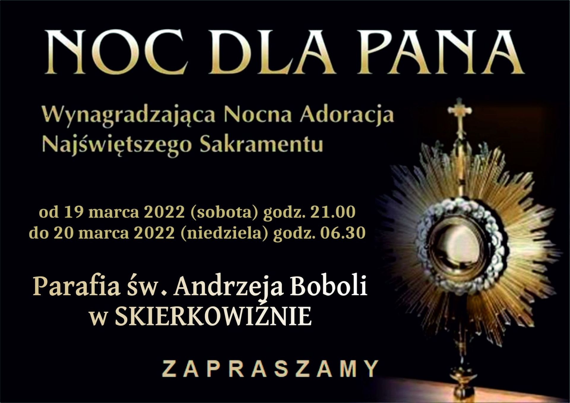Nocna Adoracja Wynagradzająca