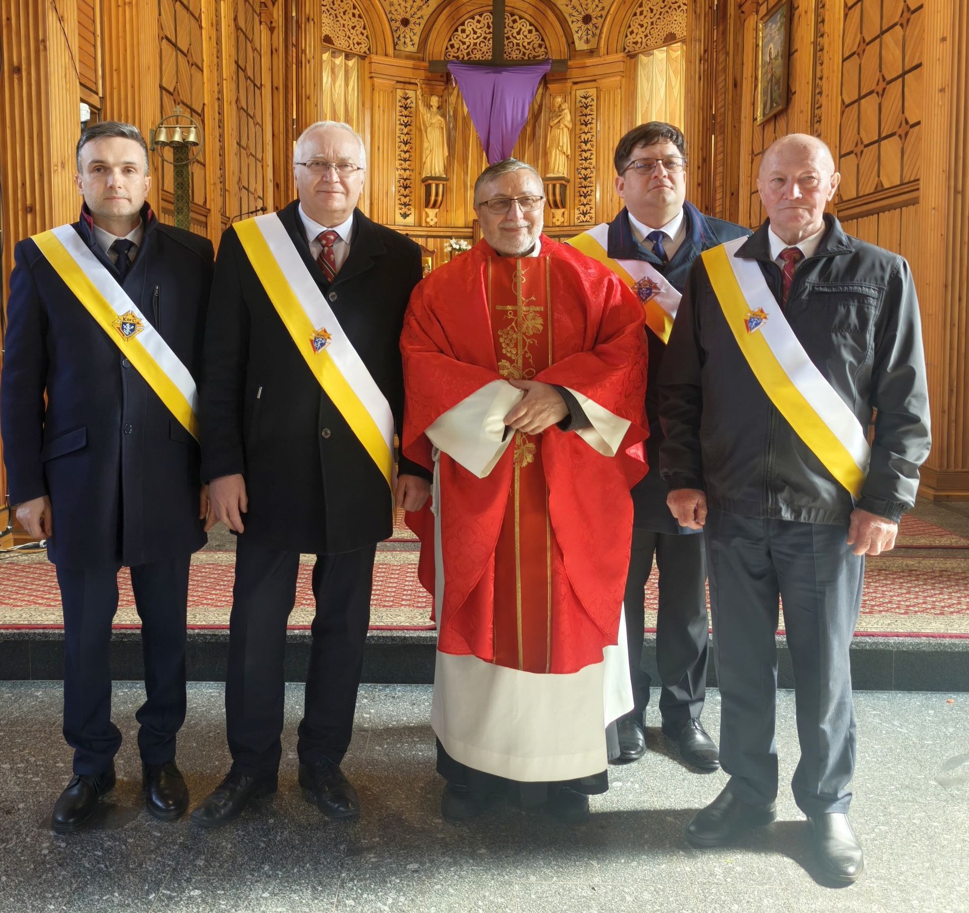 Rycerze Kolumba w Skierkowiźnie