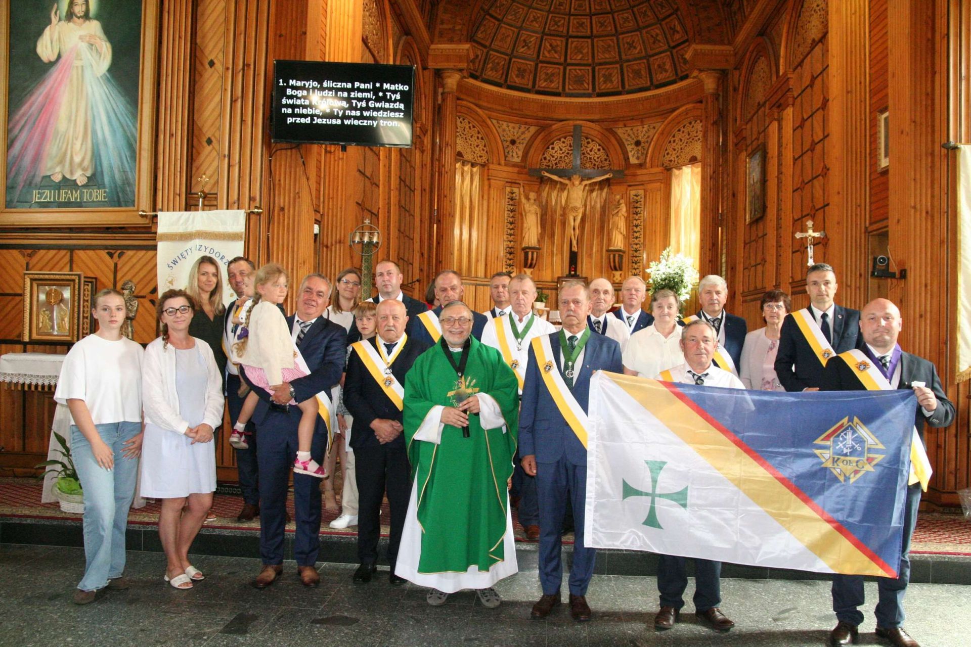 Wręczenie insygniów Rycerzom Kolumba
