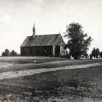 Pierwsze zdjęcie kościoła zachowane do dziś.